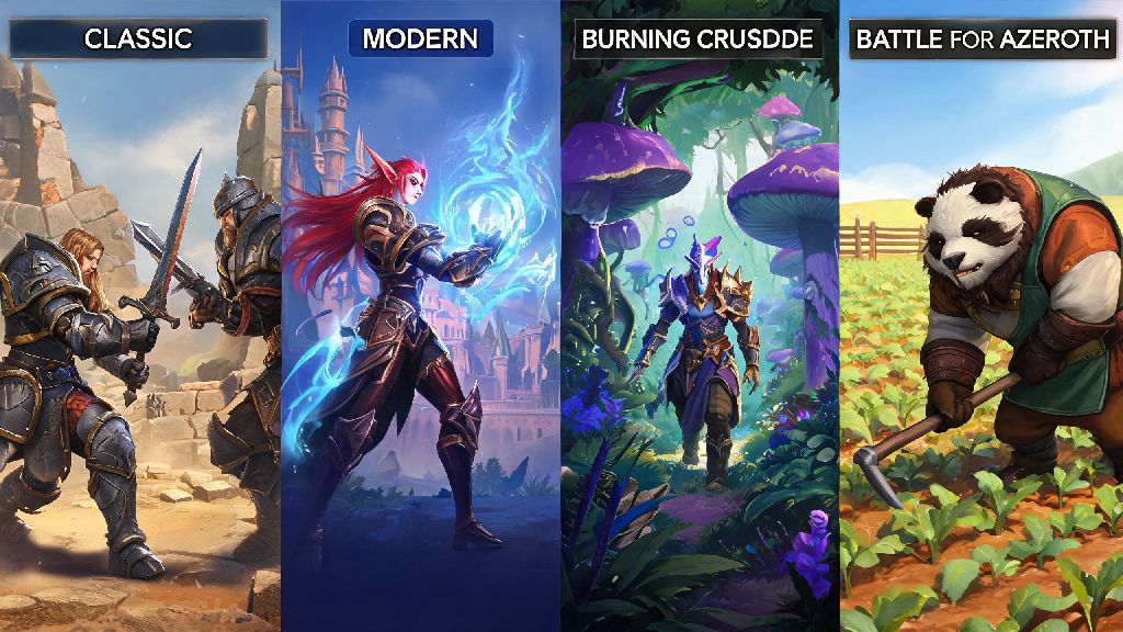 Which World of Warcraft to Play: A Complete Guide for New and Returning Players